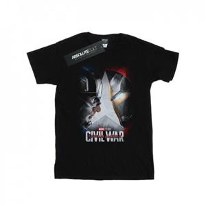 Pertemba FR - Apparel Marvel Studios Boys Captain America Civil War Poster T-Shirt