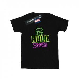 Marvel Girls Hulk Smash Cotton T-Shirt