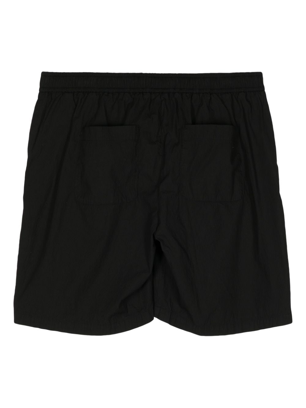 Frescobol Carioca Sergio seersucker shorts - Zwart