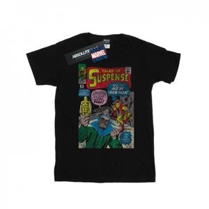 Marvel Boys Iron Man Distressed Suspense Cover T-Shirt