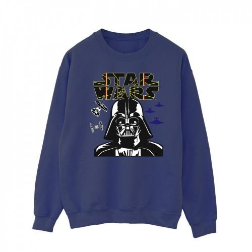 Star Wars Mens Darth Vader Comp Logo Sweatshirt