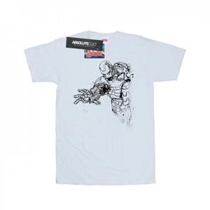 Marvel Boys Avengers Iron Man Mono Line T-Shirt