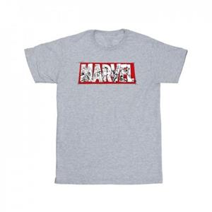 Marvel Girls Avengers Infill Cotton T-Shirt