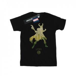 Marvel Boys Loki Silhouette T-Shirt