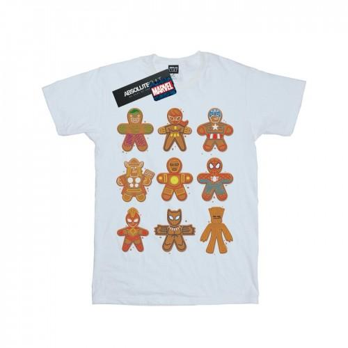 Marvel Boys Avengers Christmas Gingerbread T-Shirt