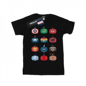 Marvel Boys Avengers Pumpkin Icons T-Shirt
