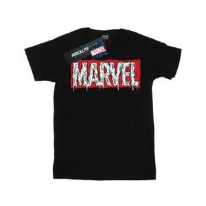 Marvel Boys Drip Logo T-Shirt