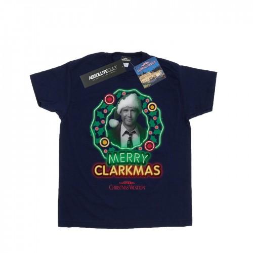 Pertemba FR - Apparel National LampoonÂ´s Christmas Vacation Girls Greyscale Clarkmas Cotton T-Shirt