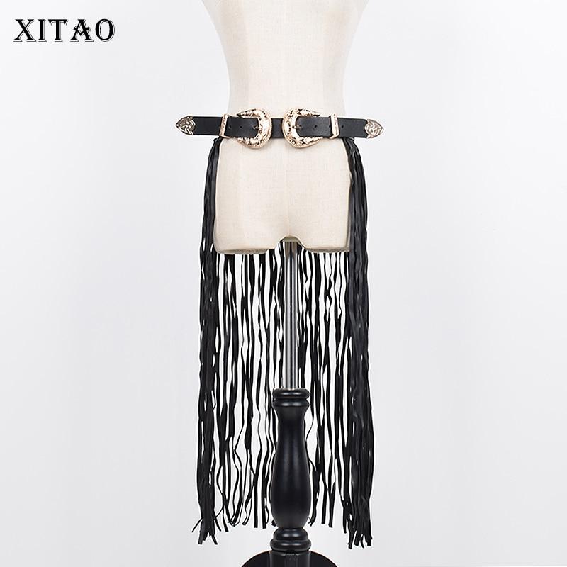 Xitao Women Fashion Persoonlijkheid kwastje riem CLL1638
