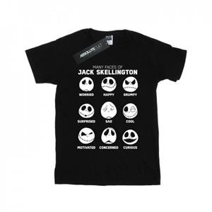 Disney Boys Nightmare Before Christmas The Many Faces Of Jack T-Shirt