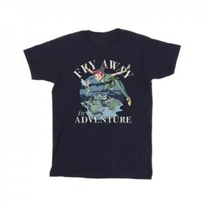 Disney Girls Peter Pan Fly Away To Adventure Cotton T-Shirt
