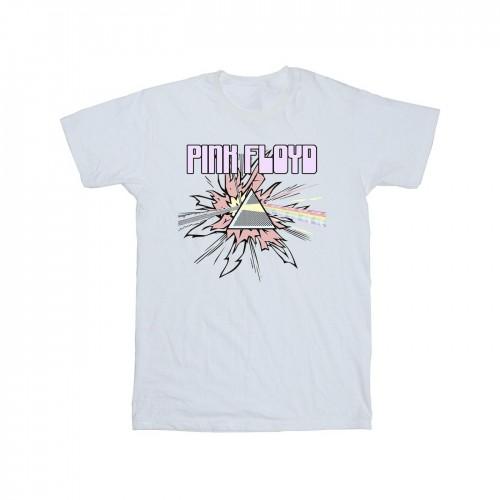 Pink Floyd Girls Pastel Triangle Cotton T-Shirt