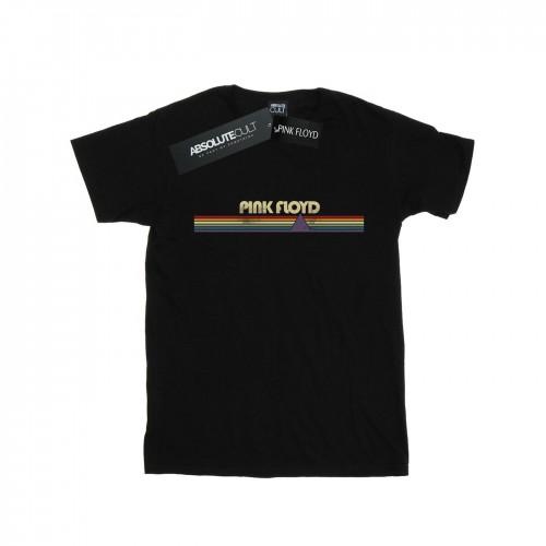 Pink Floyd Girls Prism Retro Stripes Cotton T-Shirt