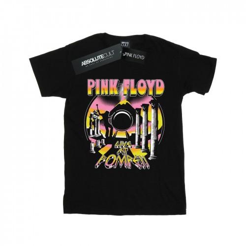 Pink Floyd Girls Live At Pompeii Volcano Cotton T-Shirt