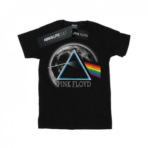 Pink Floyd Girls Dark Side Of The Moon Distressed Cotton T-Shirt