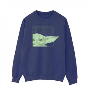 Star Wars Mens The Mandalorian Grogu Box Sweatshirt