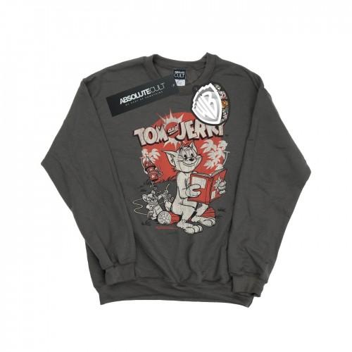 Tom And Jerry Mens Rocket Prank Sweatshirt