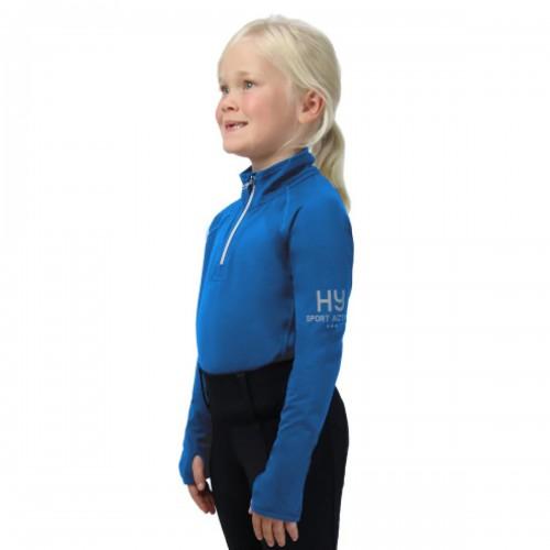 Hy Sport Active Girls Young Rider Base Layer Top