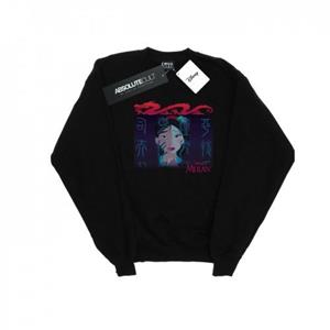 Disney Boys Mulan Geisha Face Sweatshirt