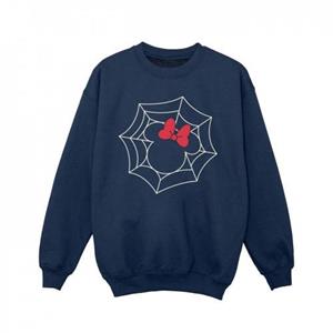 Disney Girls Minnie Mouse Spider Web Sweatshirt