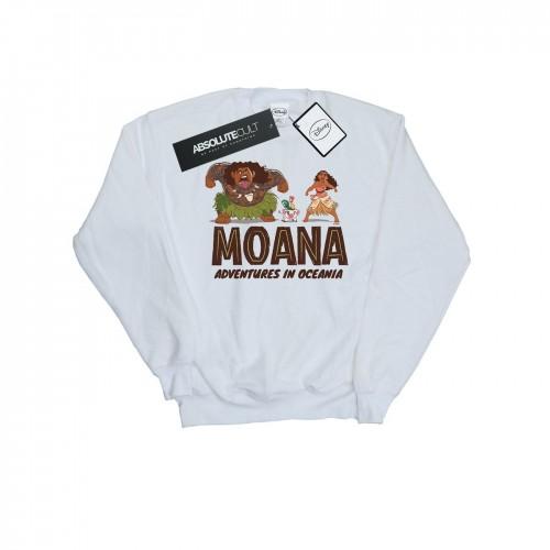 Disney Girls Moana Adventures in Oceania Sweatshirt