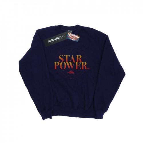 Marvel Boys Captain  Star Power Sweatshirt