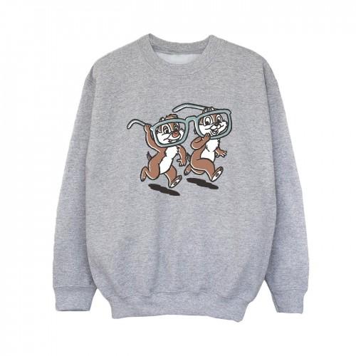 Disney Boys Chip Â´n Dale Glasses Sweatshirt