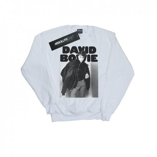 David Bowie Boys Jacket Photograph Sweatshirt