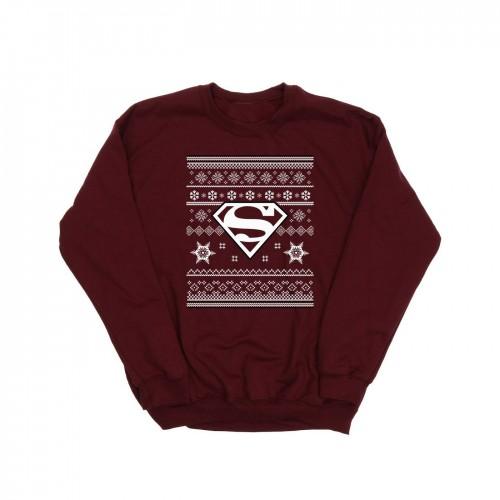 DC Originals Boys Christmas Knit Superman Sweatshirt