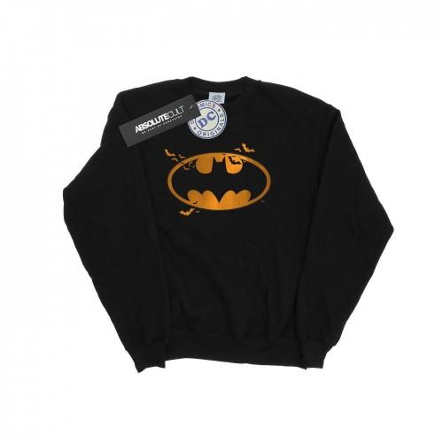 DC Comics Boys Batman Halloween Logo Sweatshirt