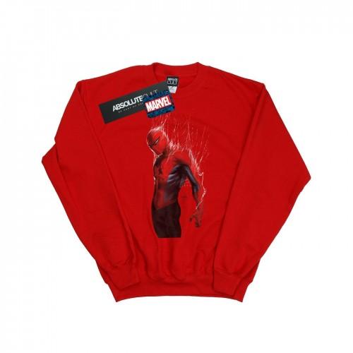 Marvel Girls Spider-Man Web Wrap Sweatshirt