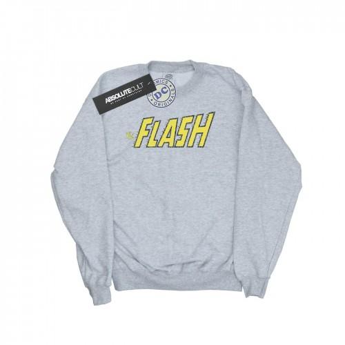 DC Comics Boys Flash Crackle Logo Sweatshirt