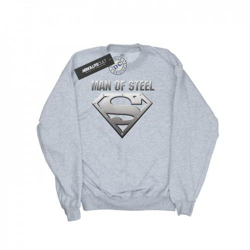 DC Comics Boys Superman Man Of Steel Shield Sweatshirt