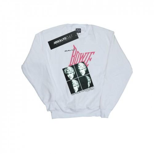 David Bowie Mens Serious Moonlight Tour 83 Sweatshirt