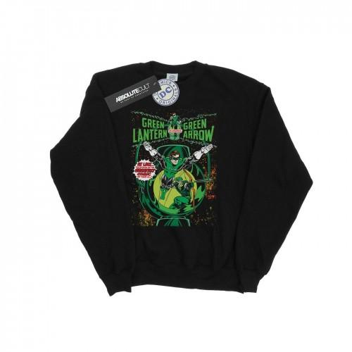DC Comics Boys Green Lantern Arrow Cover Sweatshirt