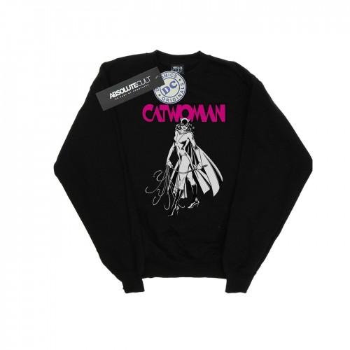 DC Comics Boys Catwoman Whip Sweatshirt
