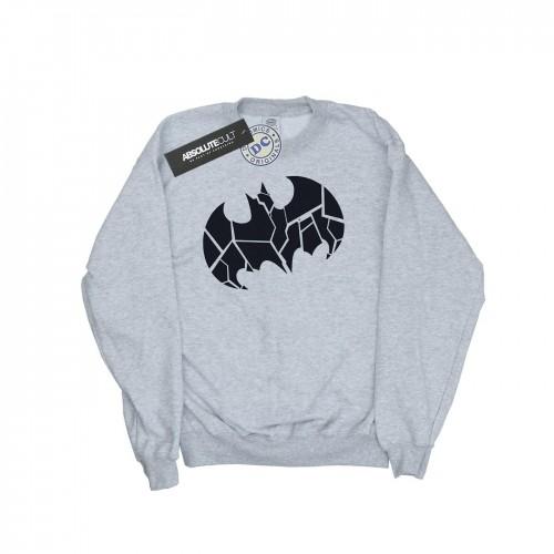 DC Comics Mens Batman One Color Shield Sweatshirt