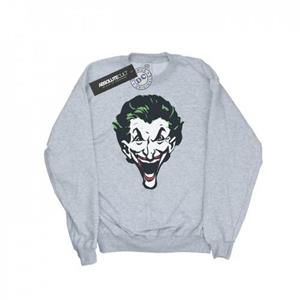 DC Comics Mens The Joker Big Face Sweatshirt