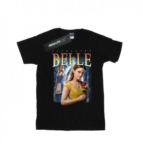 Disney Girls Beauty And The Beast Belle Montage Cotton T-Shirt