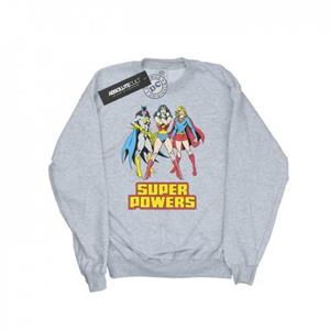 DC Comics Girls Wonder Woman Super Power Group Sweatshirt