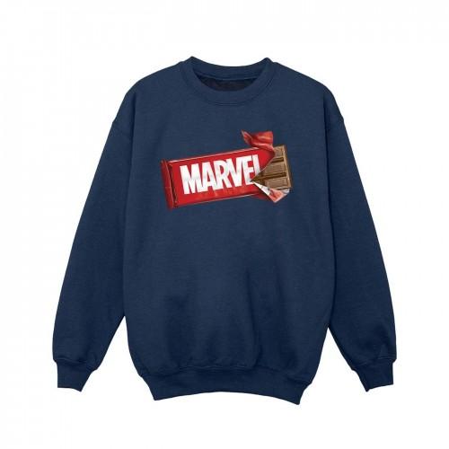 Pertemba FR - Apparel Marvel Universe Girls Marvel Chocolate Sweatshirt