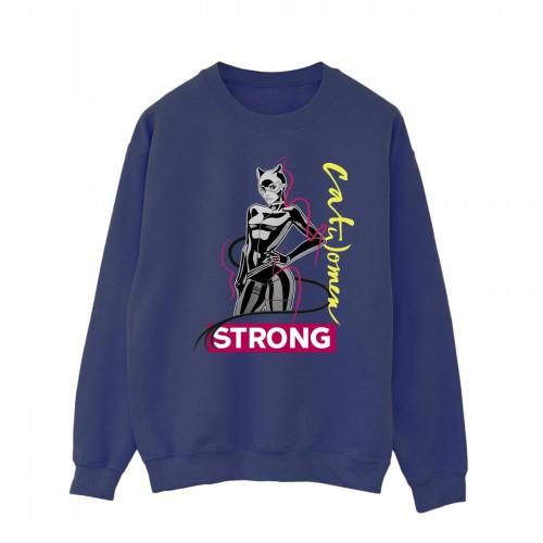 DC Comics Mens Batman Catwoman Strong Sweatshirt
