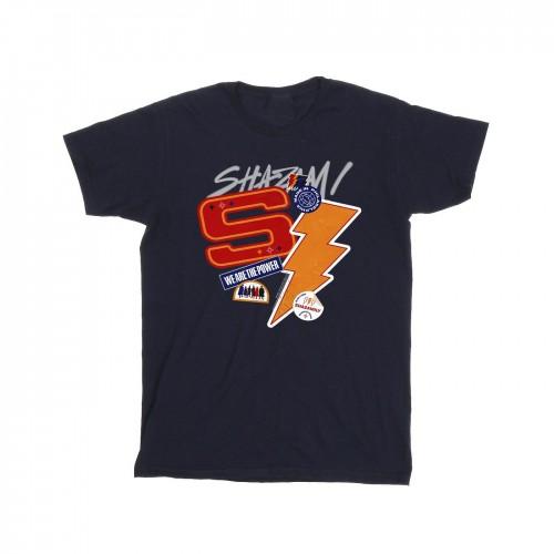 DC Comics Boys Shazam Fury Of The Gods Sticker Spam T-Shirt