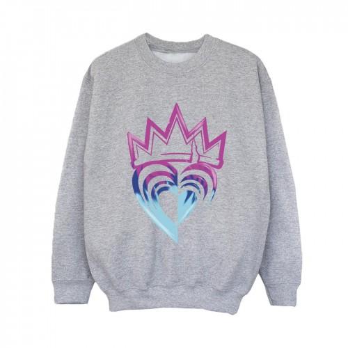Disney Boys Descendants Pink Crown Sweatshirt