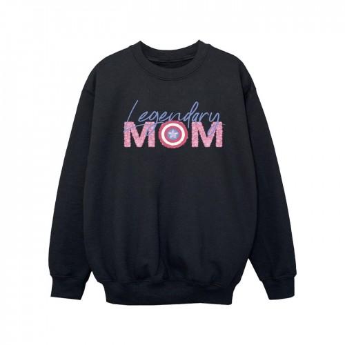Marvel Girls Avengers Captain America Mum Sweatshirt