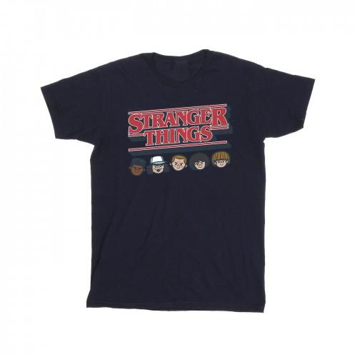 Pertemba FR - Apparel Netflix Boys Stranger Things Caricature Logo T-Shirt