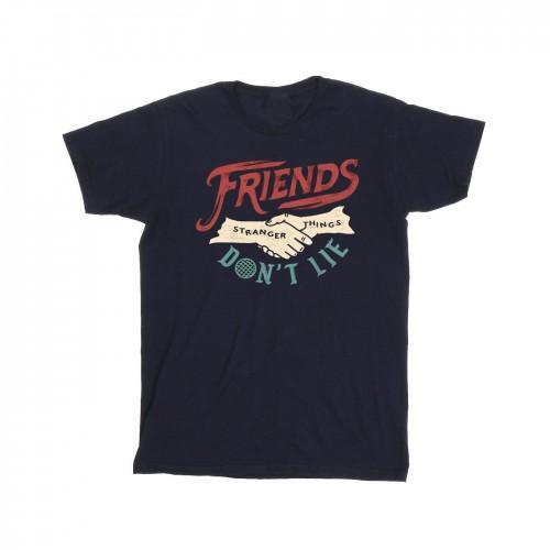 Pertemba FR - Apparel Netflix Boys Stranger Things Friends DonÂ´t Lie Hands T-Shirt