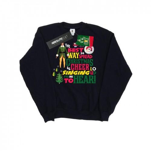 Elf Girls Christmas Cheer Sweatshirt