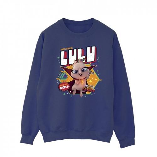 DC Comics Mens DC League Of Super-Pets Lulu Evil Genius Sweatshirt