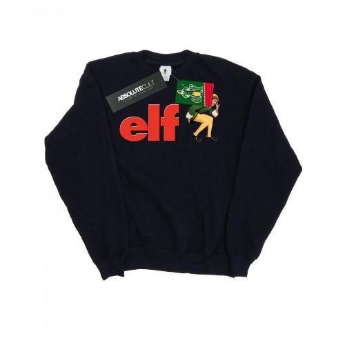 Elf Girls Crouching Logo Sweatshirt